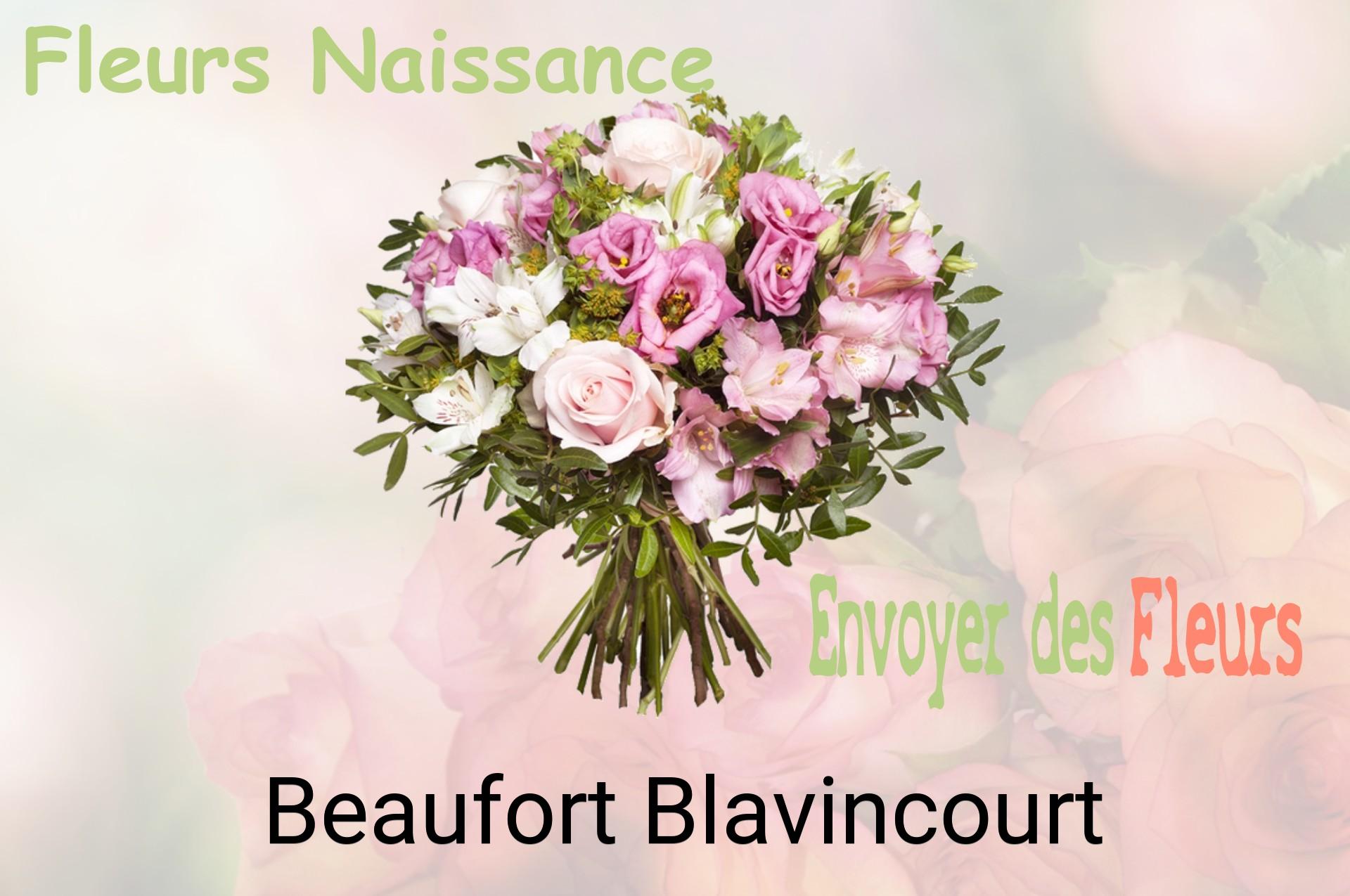 Bouquet de fleurs de naissance livré à Beaufort-Blavincourt