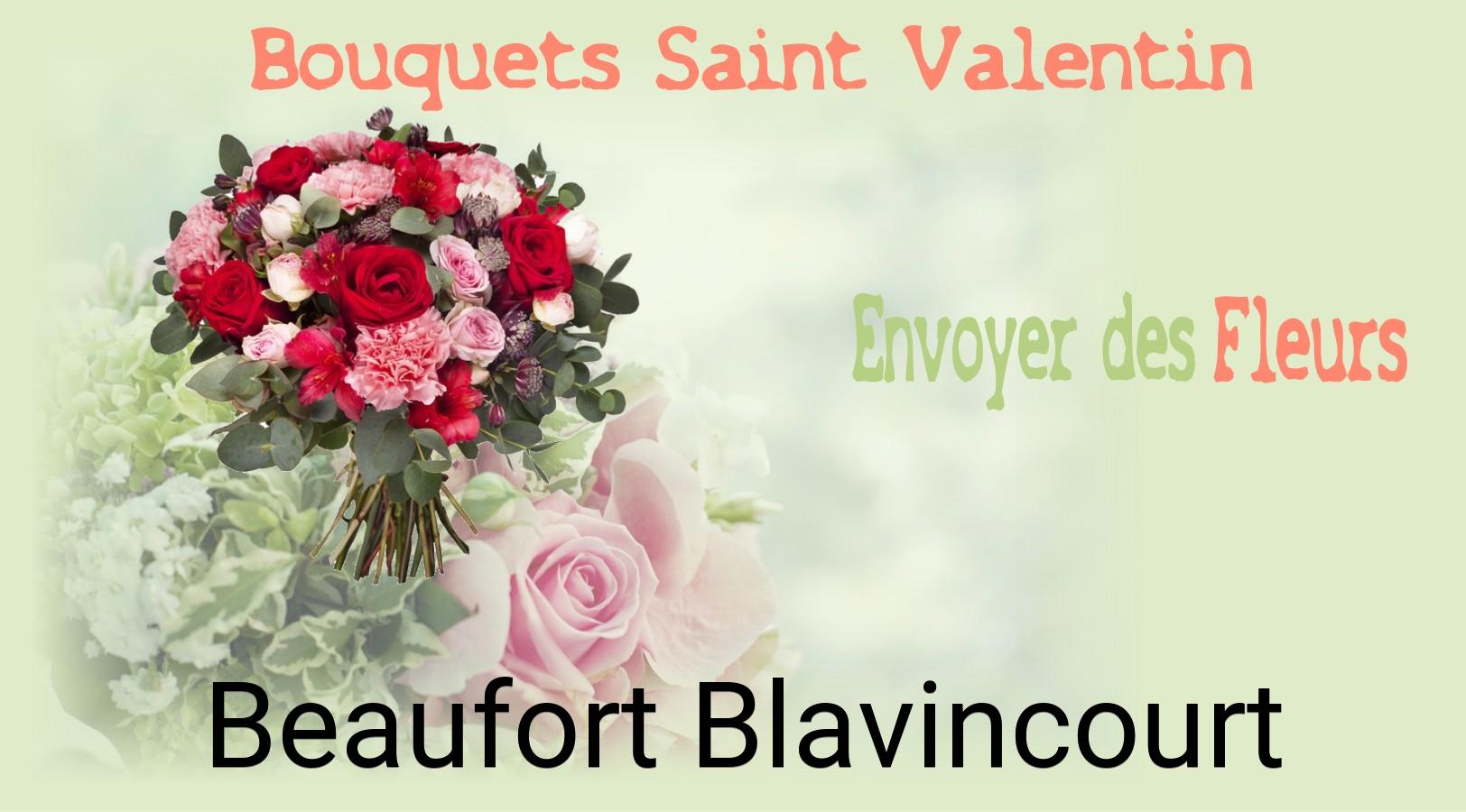 Roses de Saint-Valentin livrées à Beaufort-Blavincourt